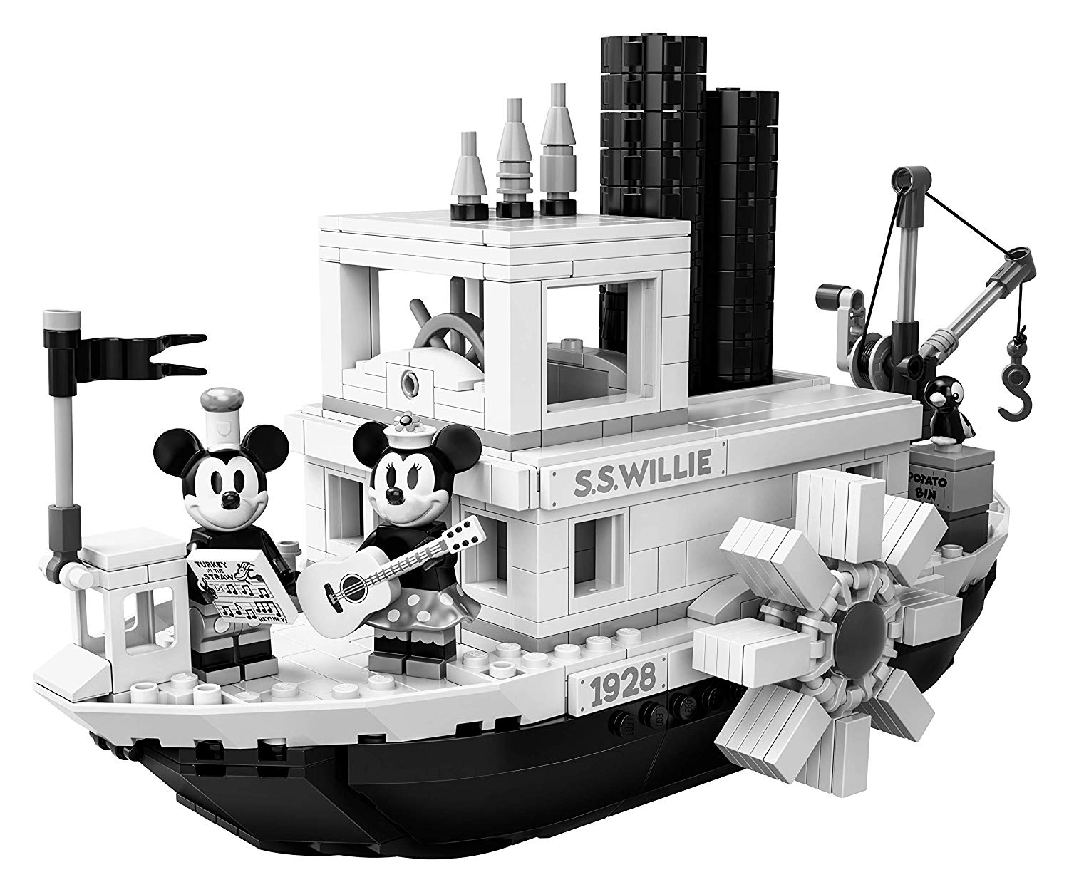 lego 21317 ideas steamboat willie